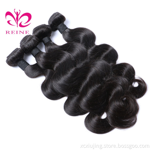 REINE Wholesale10A Cuticle Aligned Hair Weave Raw Virgin Mink Brazilian Body Wave Hair Weave With Factory Price